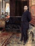 Autoritratto - 1883-84  Pastello su tela, 114x88  - Pinacoteca G. De Nittis, Barletta
